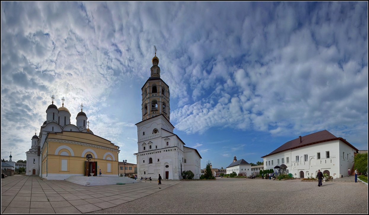 photo "morning in the monastery" tags: architecture, panoramic, landscape, 