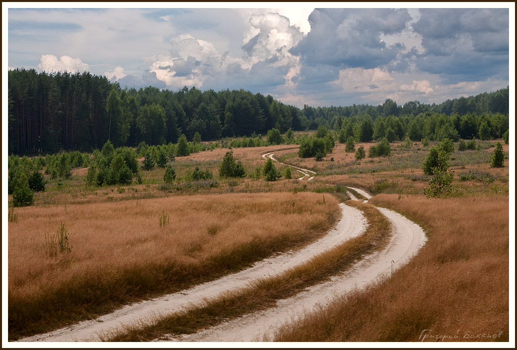 photo "Long and winding..." tags: landscape, clouds, summer