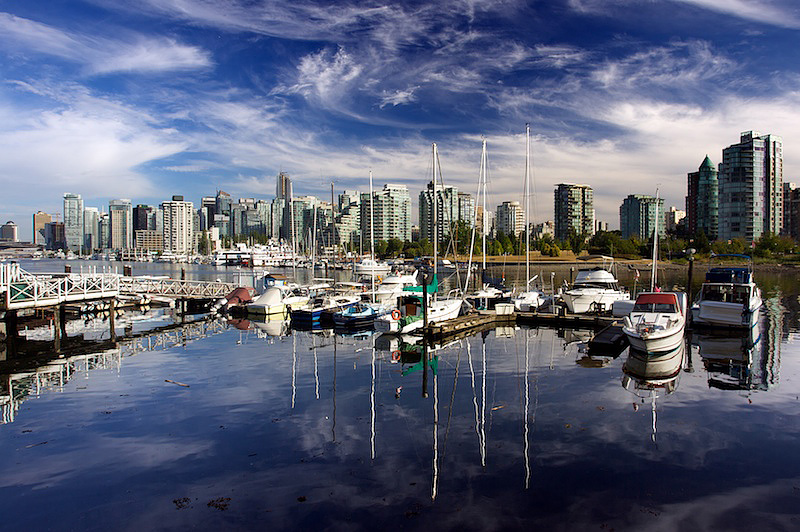 фото "Vancouver Blues" метки: архитектура, путешествия, пейзаж, Северная Америка