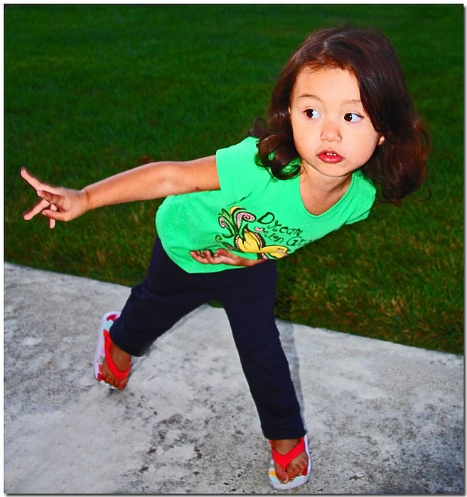 photo "Attitude Dance" tags: portrait, genre, children