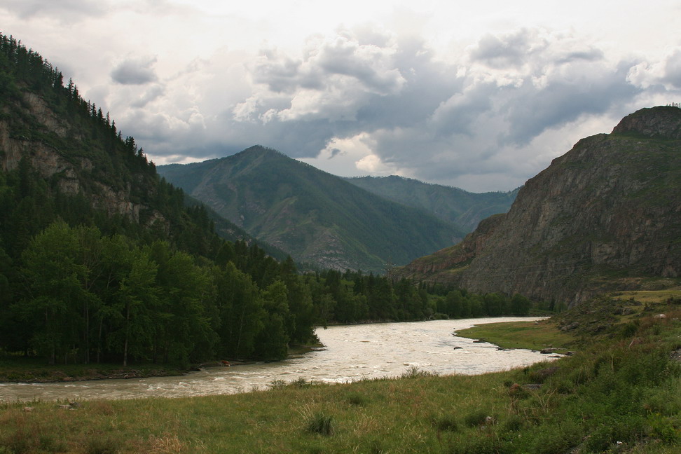 фото "Река Чуя" метки: пейзаж, горы, лето
