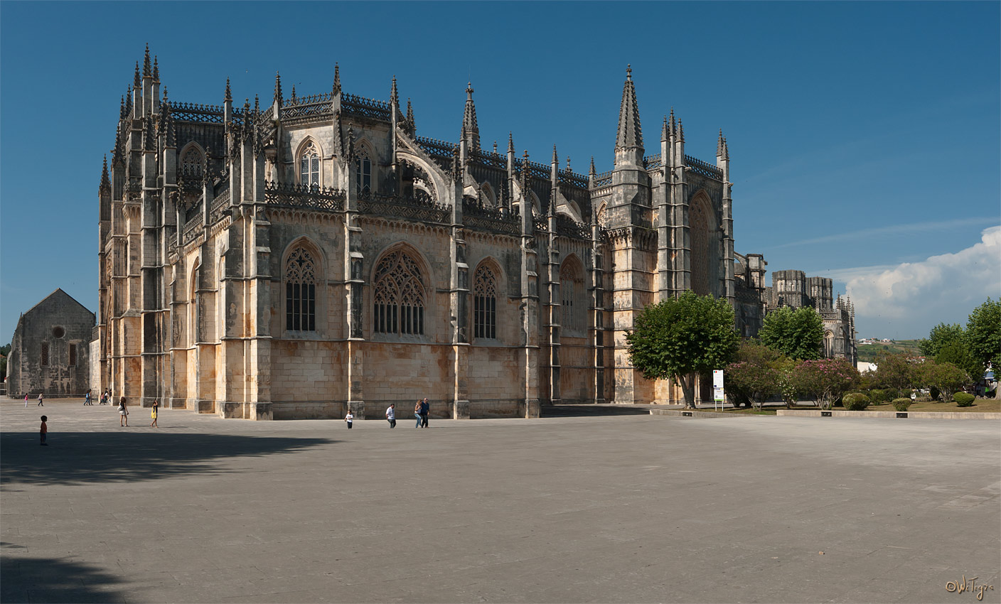 photo "Santa Maria da Vitória na Batalha 2" tags: travel, panoramic, Europe