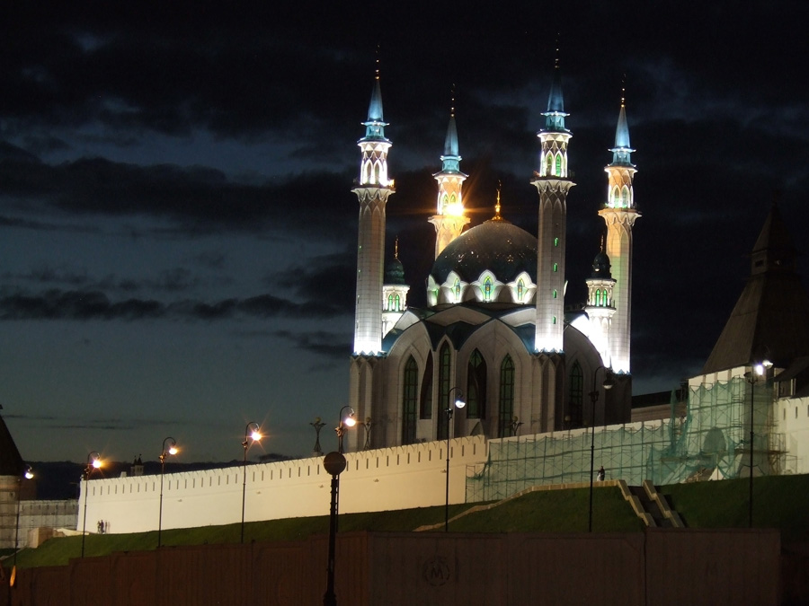 фото "Мечеть в Казани" метки: путешествия, архитектура, пейзаж, Европа