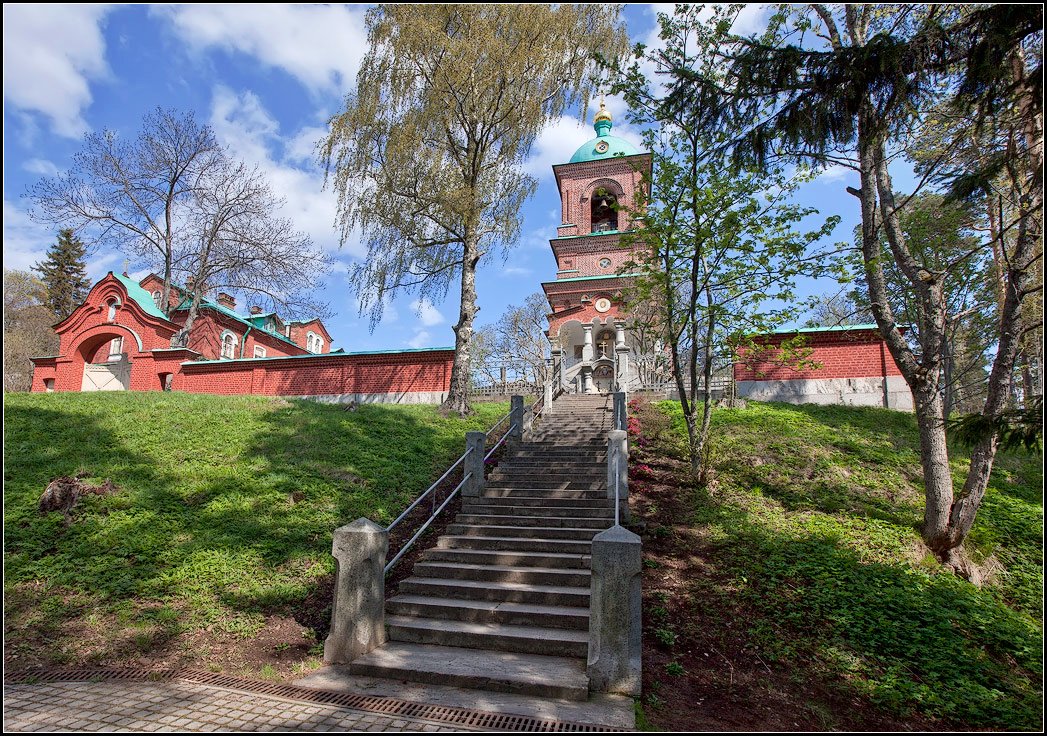 photo "Monastery on Mount" tags: architecture, travel, landscape, 