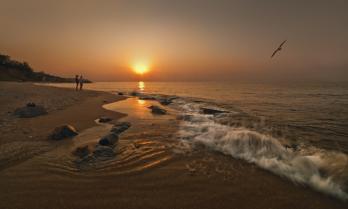 photo "***" tags: landscape, summer, sunset