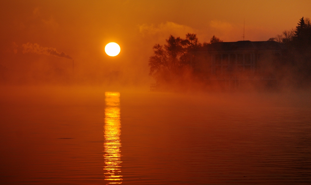 photo "RED" tags: landscape, sunset, water