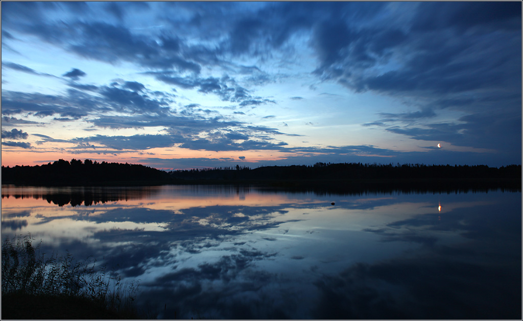 photo "last night on the shore ..." tags: landscape, sunset, water