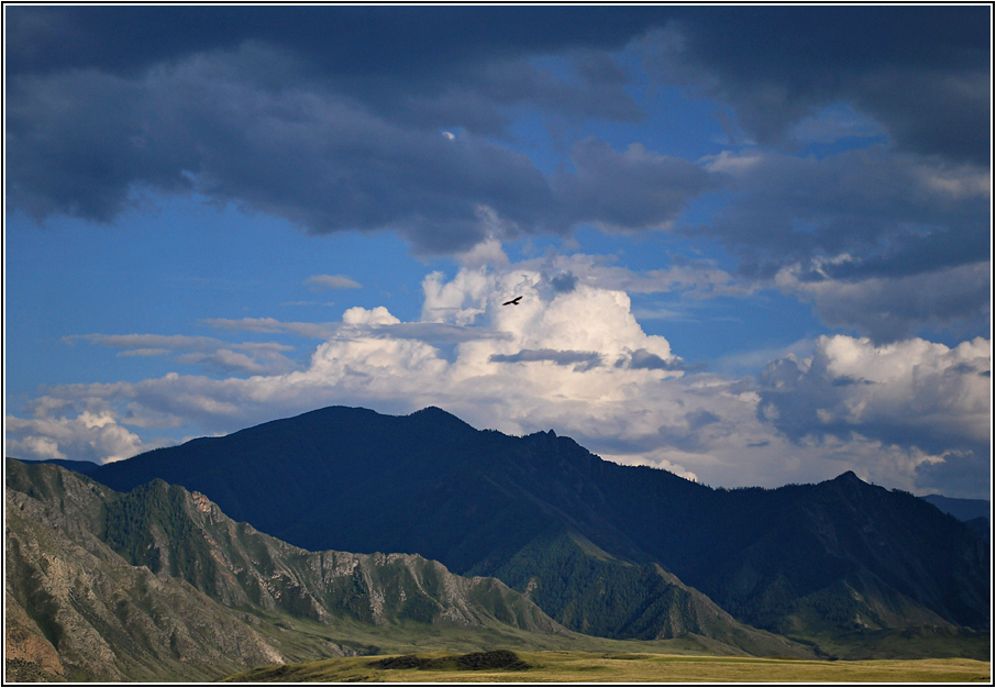 photo "One" tags: landscape, mountains