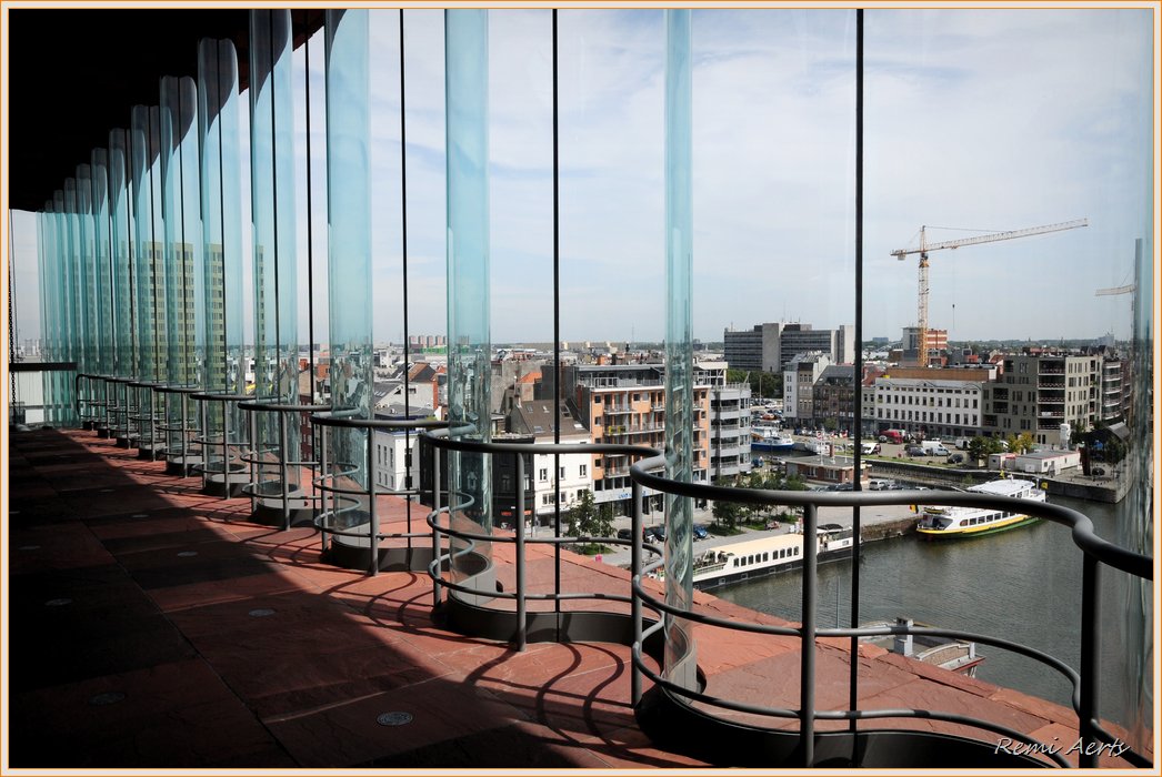 photo "MAS museum Antwerp" tags: architecture, landscape, summer