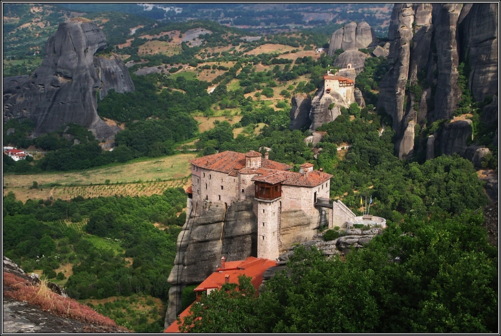 фото "Метеоры (греч. Μετέωρα)-3" метки: пейзаж, путешествия, Европа, горы