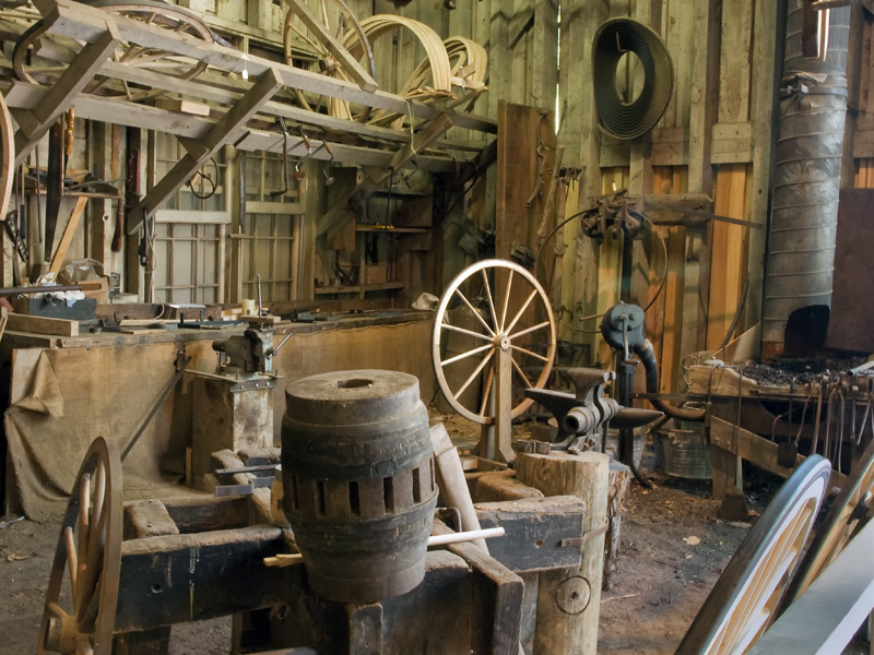 photo "Wheelwright Shop" tags: misc., 