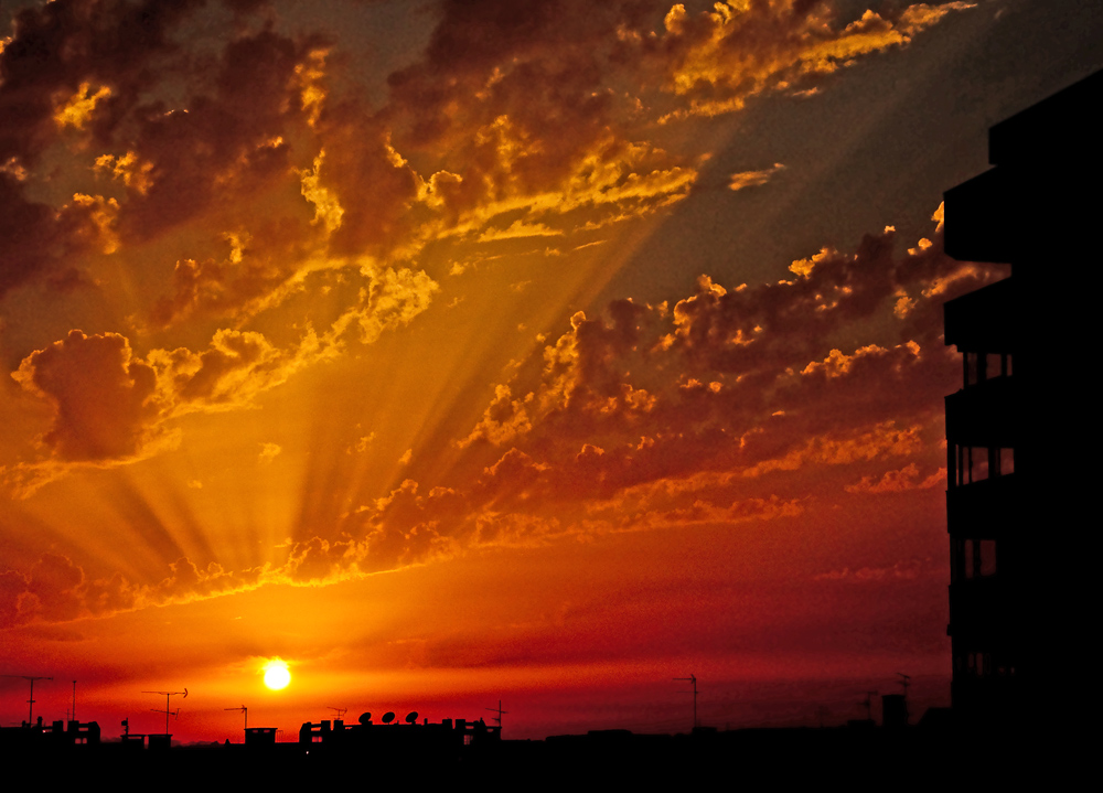 photo "SUNSET" tags: landscape, clouds, sunset