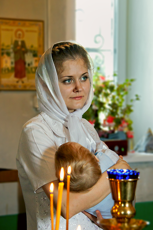 фото "В сельском храме" метки: портрет, 