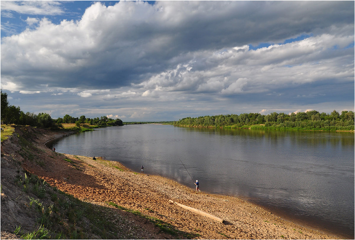 photo "***" tags: landscape, clouds, water