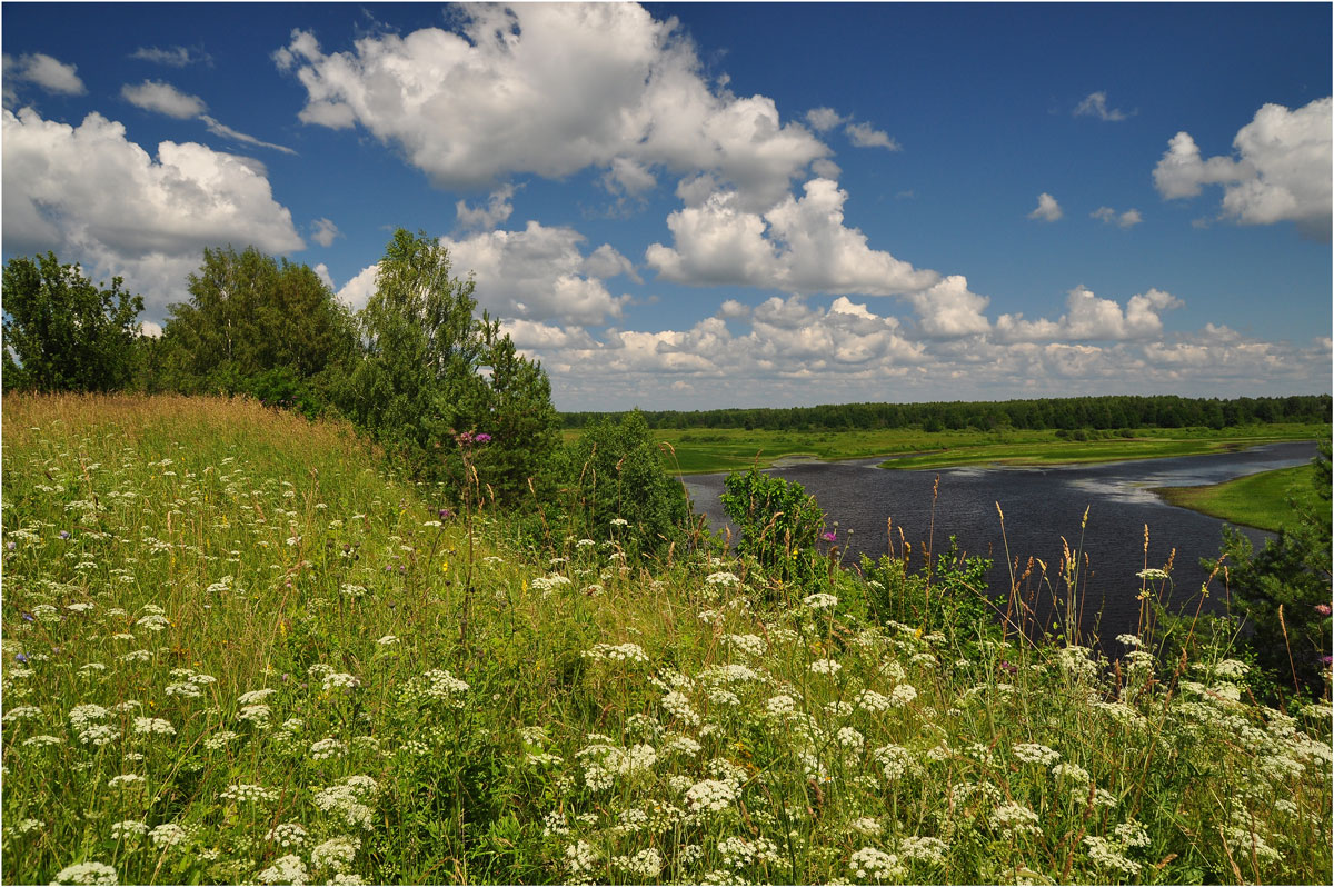 photo "***" tags: landscape, clouds, summer