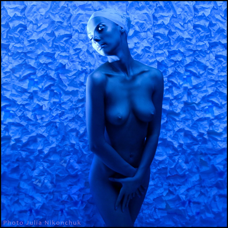 photo "IN BLUE" tags: nude, glamour, 