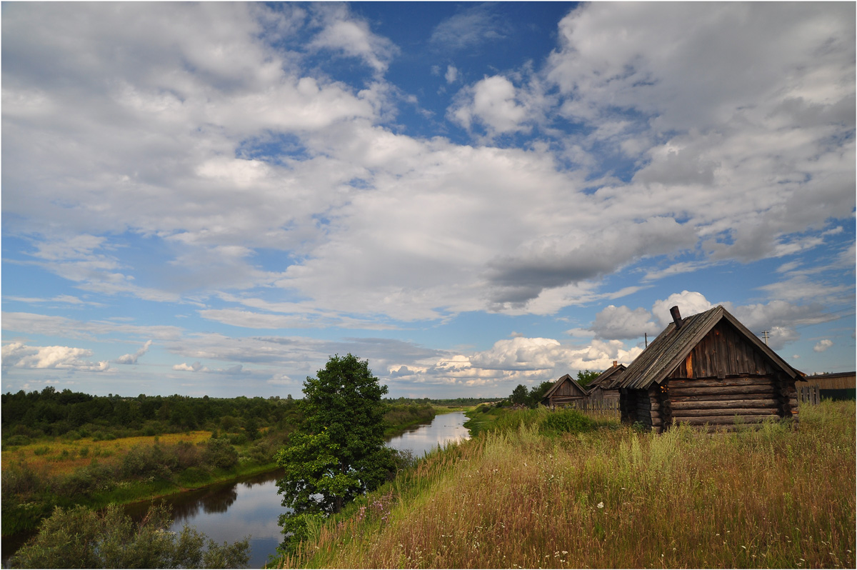 photo "***" tags: landscape, clouds, summer