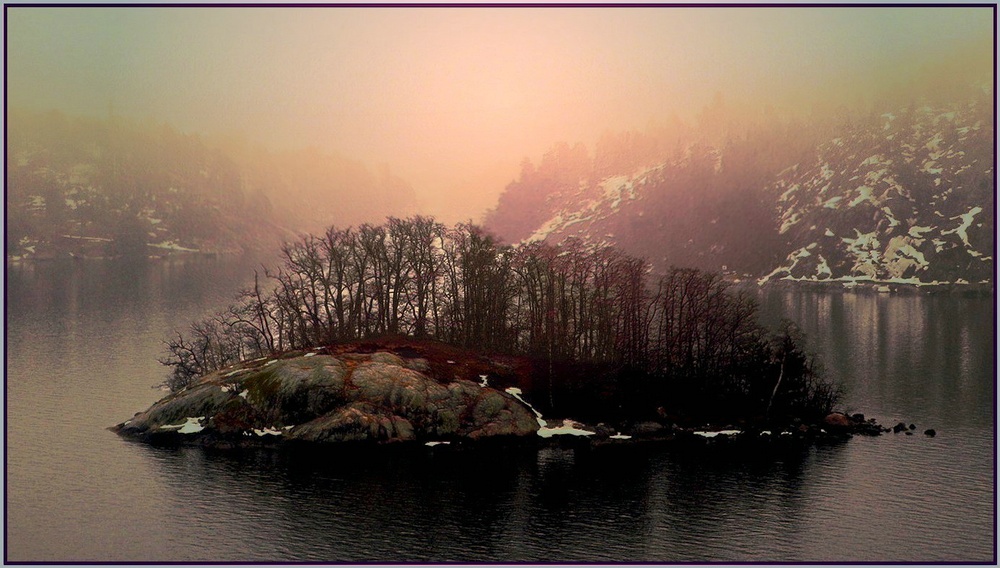 photo "Purple Haze" tags: landscape, mountains, water