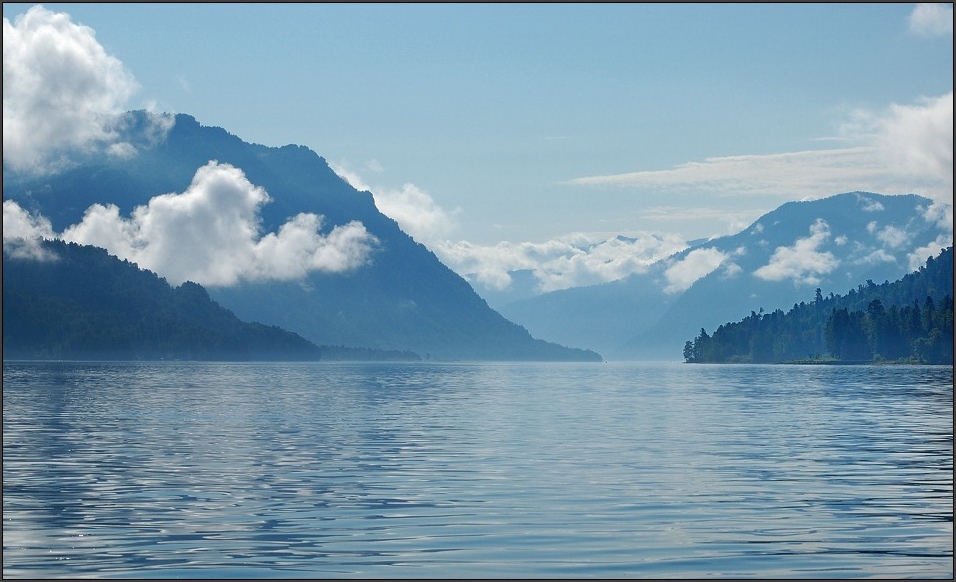 photo "Lake Teletskoye" tags: landscape, mountains, water