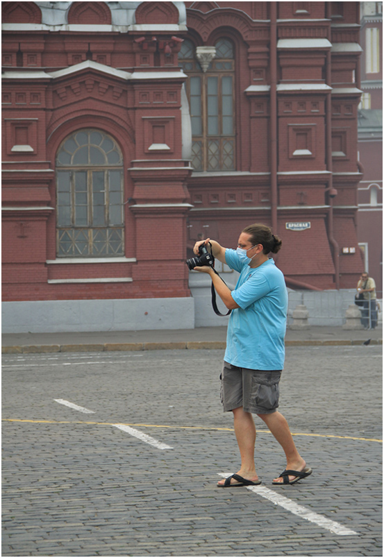 фото "Фото-дуэль. Человек с фотокамерой. На охоту в любую погоду." метки: репортаж, 