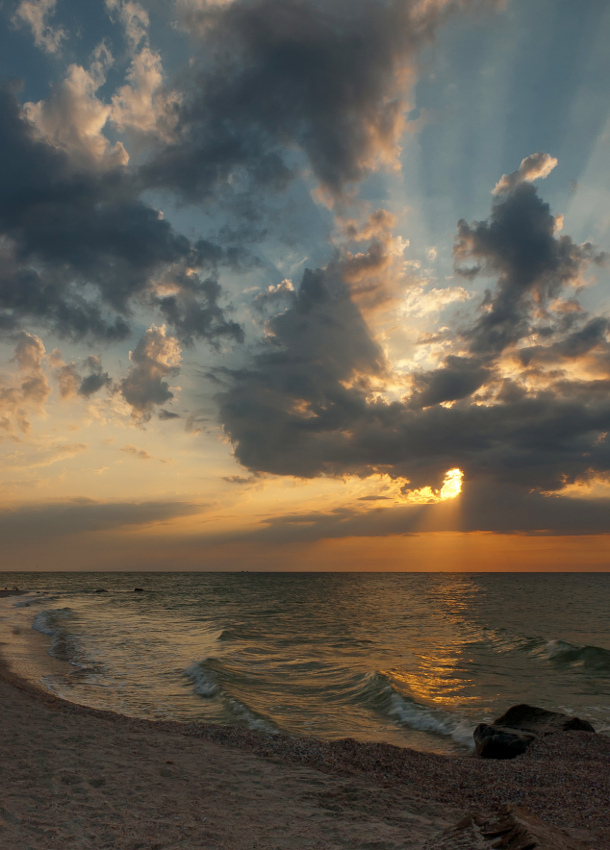 photo "***" tags: landscape, clouds, sunset