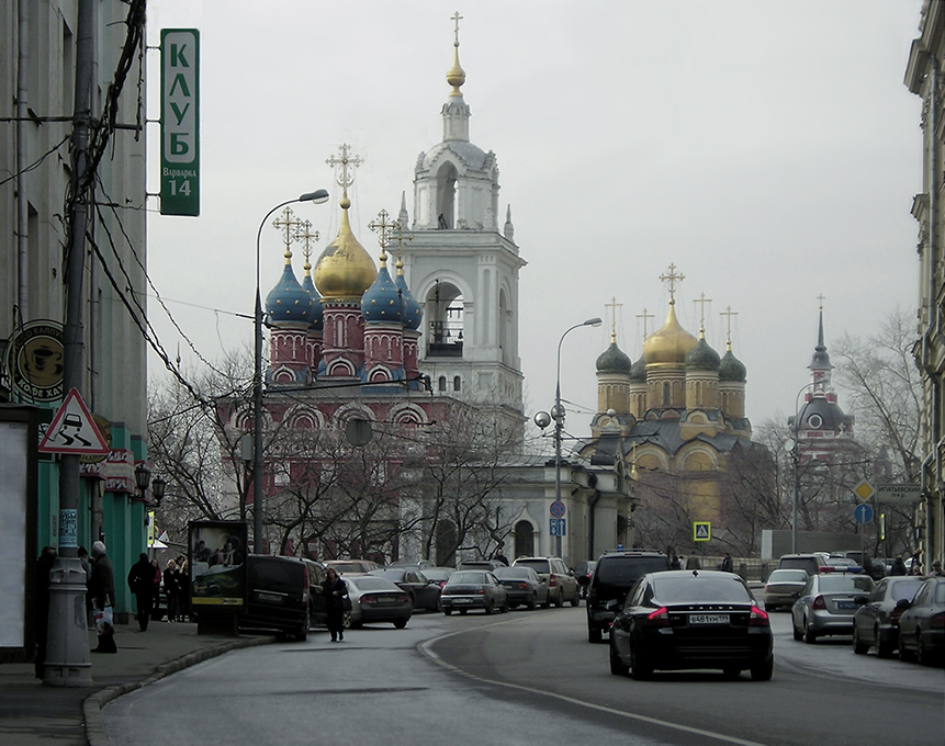 photo "Moscow, overcast" tags: architecture, landscape, 