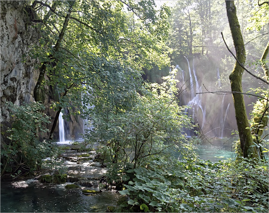 фото "Плитвицы" метки: пейзаж, вода, лес