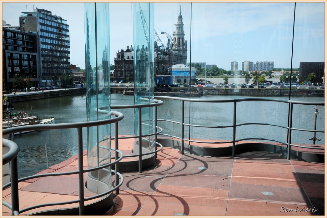 photo "MAS museum Antwerp" tags: architecture, landscape, summer