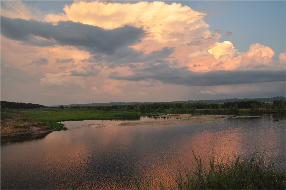 photo "***" tags: landscape, clouds, sunset