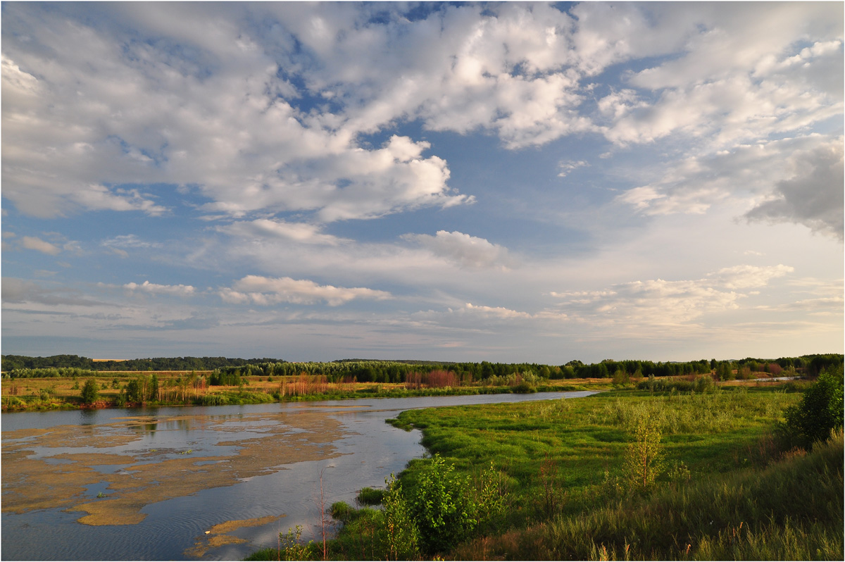 photo "***" tags: landscape, clouds, summer