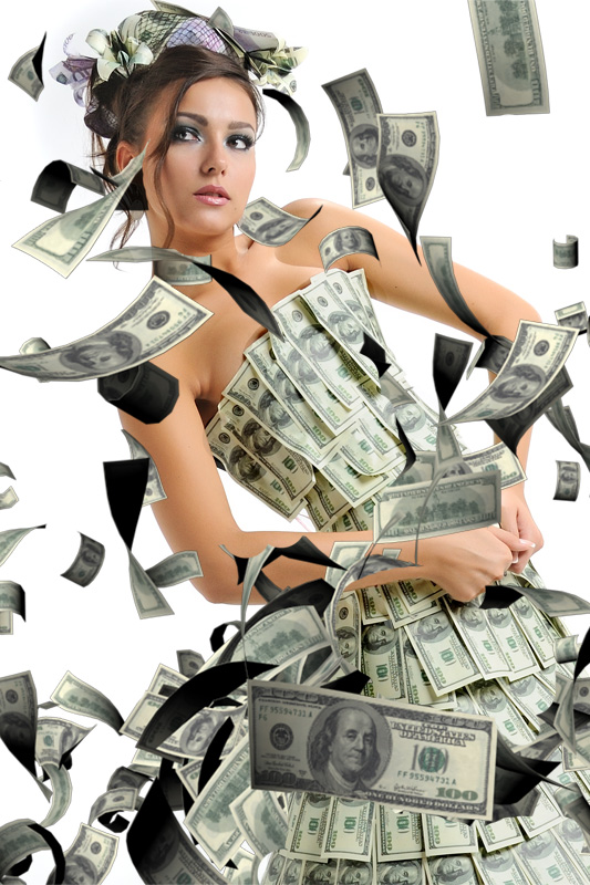 photo "Money" tags: portrait, glamour, woman