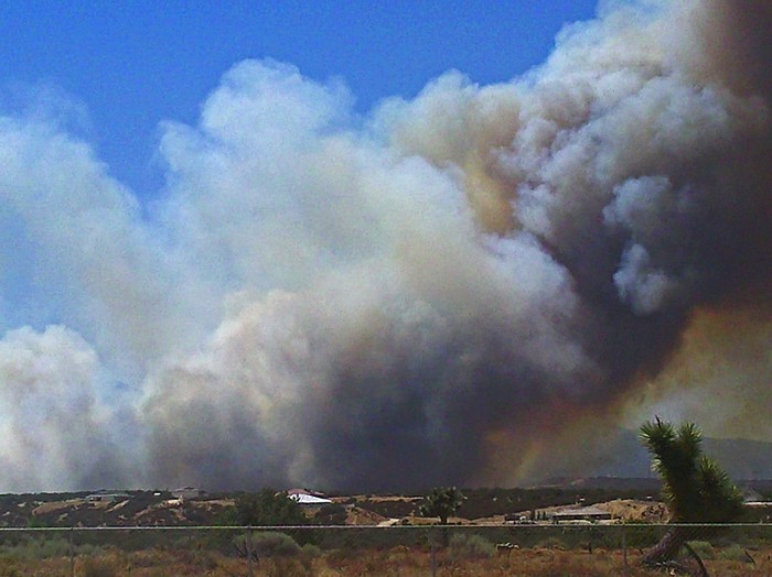 photo ""Hill Fire"" tags: landscape, reporting, summer