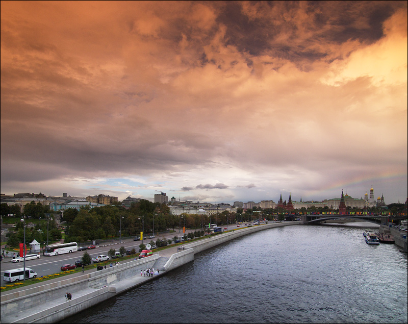 photo "Moscow, typical Saturday" tags: architecture, landscape, 