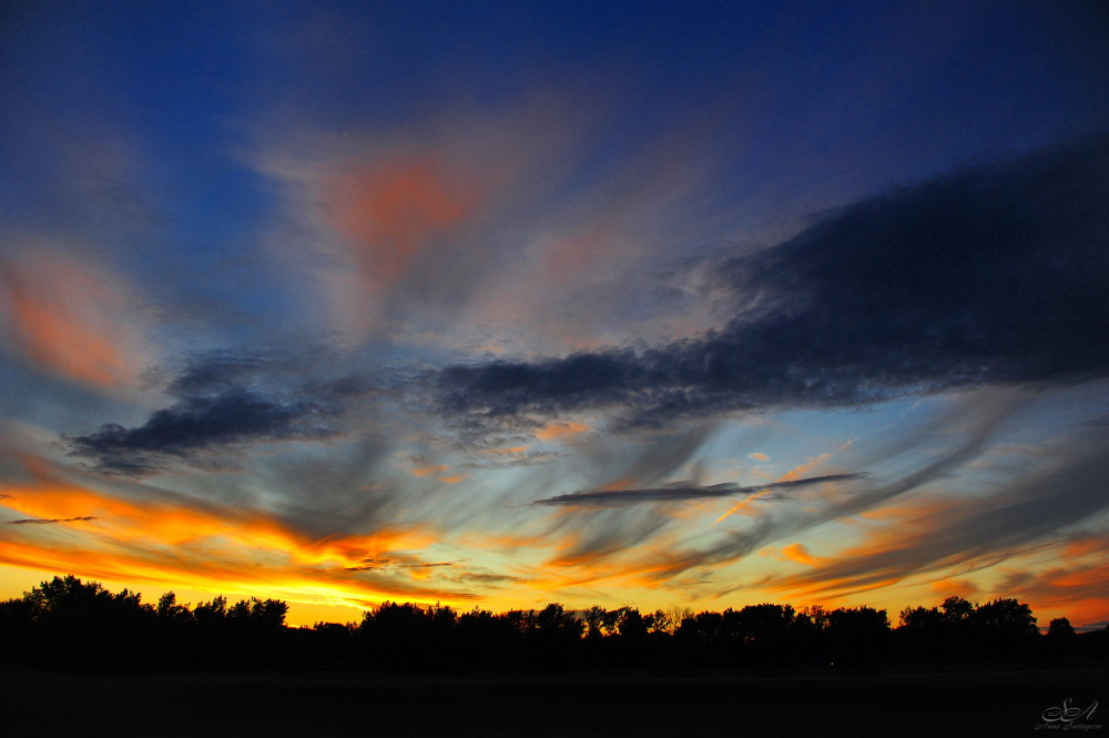 фото "Sky" метки: пейзаж, закат, облака