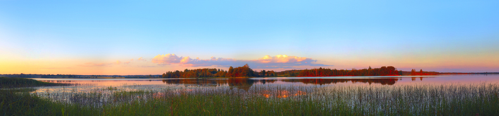 photo "Peace and harmony..." tags: panoramic, landscape, summer