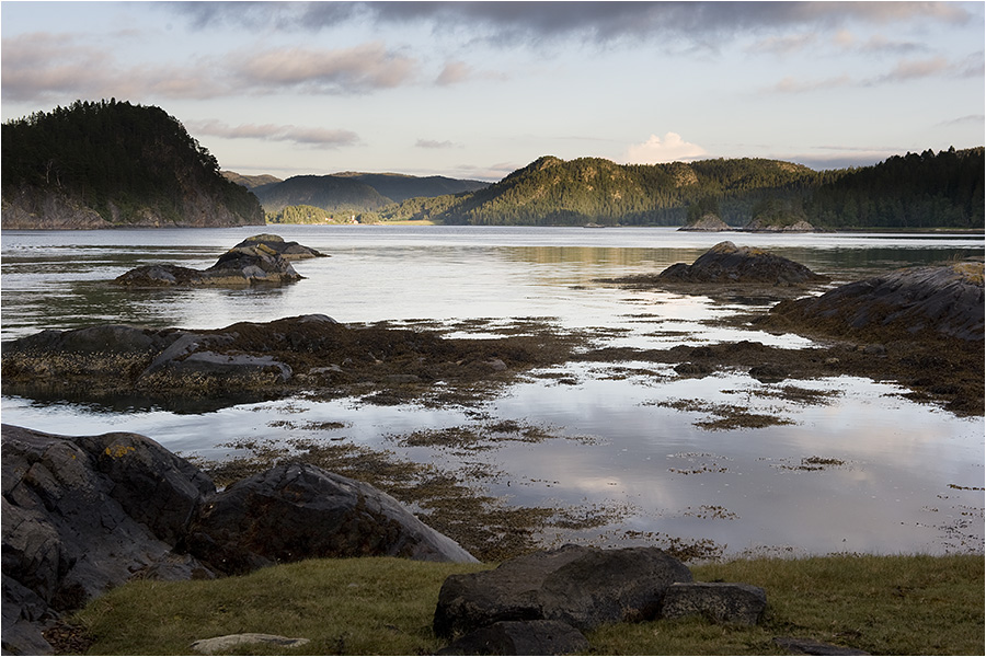 photo "Evening in the fjord" tags: landscape, mountains, water