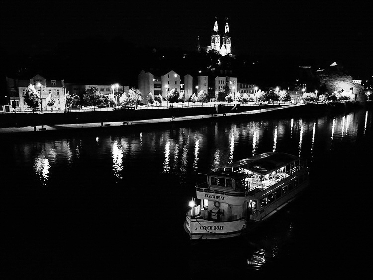 photo "Ночной атмосфера-6" tags: black&white, 