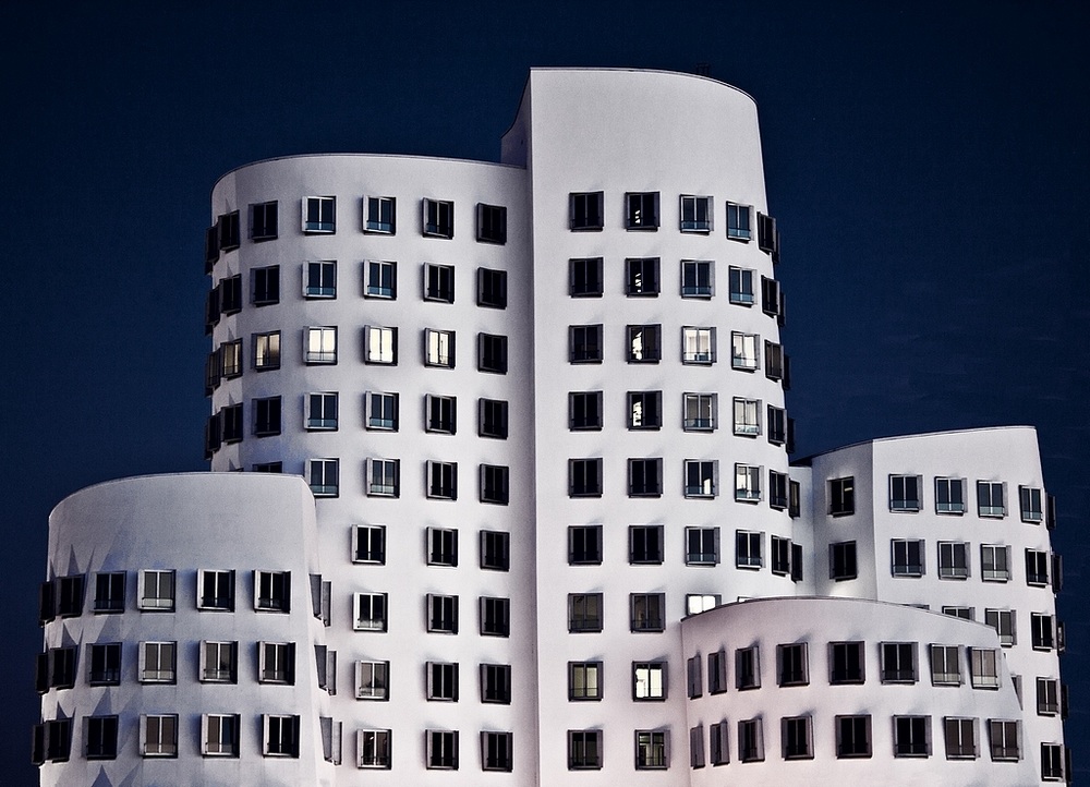 photo "Duesseldorf Media Harbour" tags: architecture, city, landscape, 