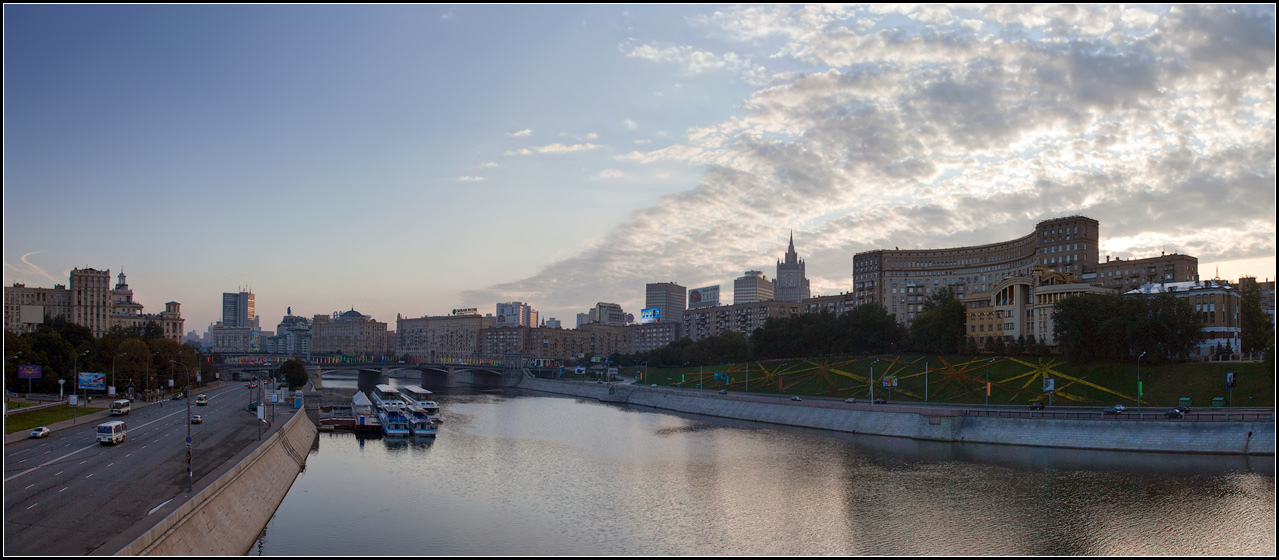 фото "Московское утро" метки: город, панорама, 