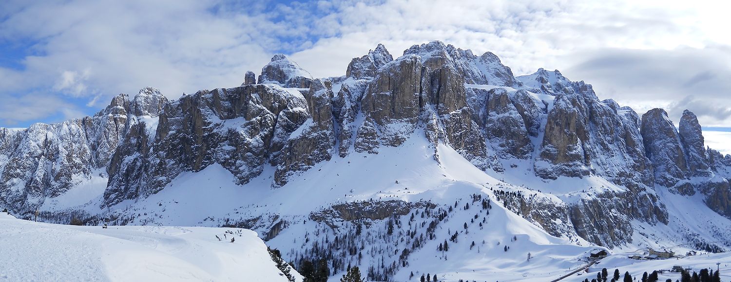 photo "Italian Alps. Sella Ronda" tags: landscape, Europe, mountains, snow, winter