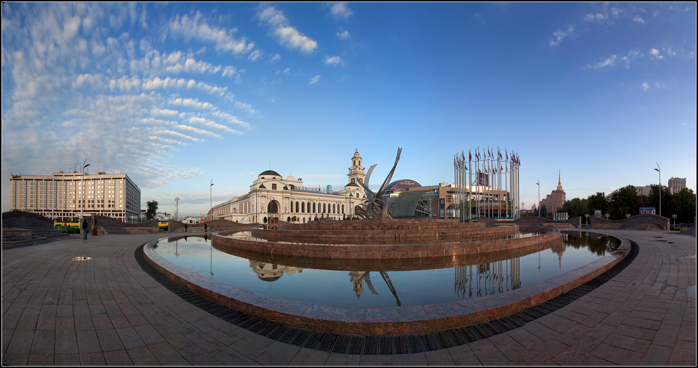 photo "Moscow. Europe Square" tags: city, panoramic, 
