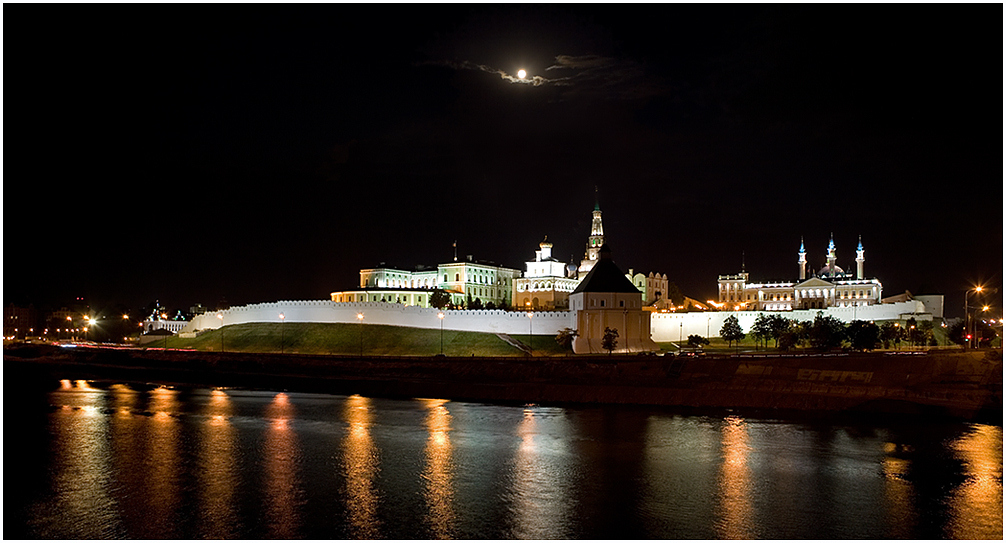 photo "The Kremlin of Kazan at night" tags: landscape, architecture, night