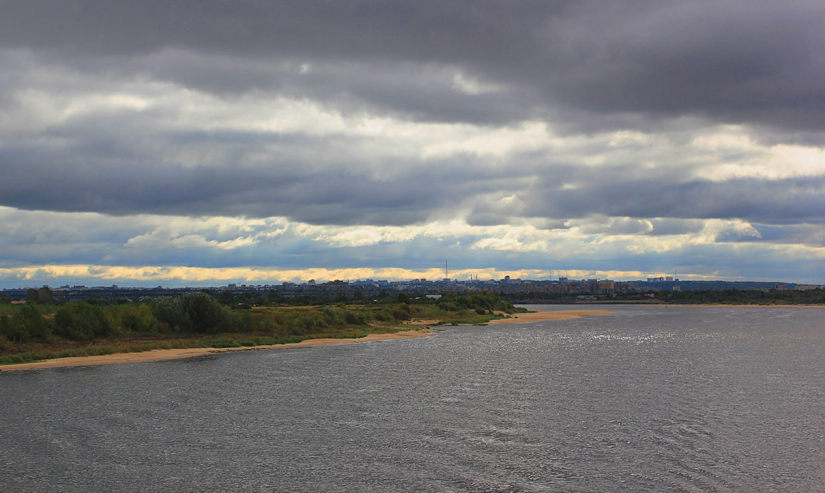 photo "On the Volga. Nizhny Novgorod." tags: landscape, autumn, water