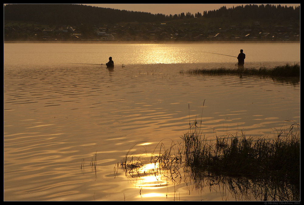 фото "Черноисточинский пруд / 0181_0054" метки: пейзаж, лето, рассвет