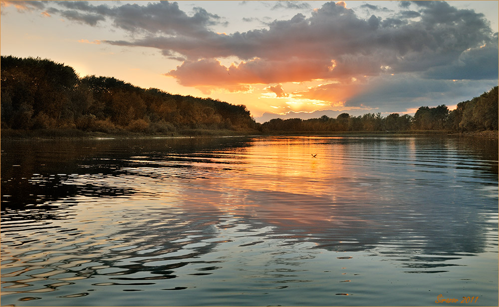 photo "Evening on Volga" tags: landscape, 