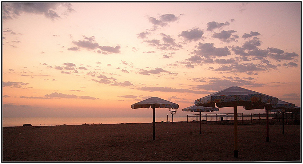 фото "Утро  на  пляже" метки: пейзаж, репортаж, закат