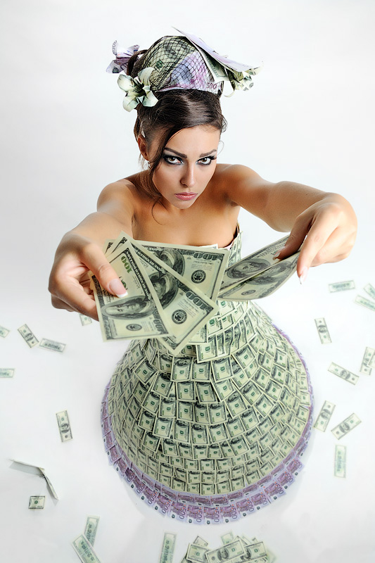 photo "Dollars" tags: portrait, glamour, woman