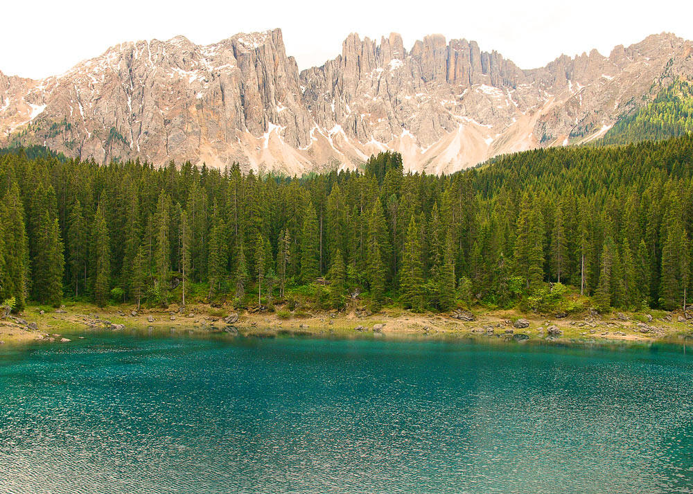 photo "the lake in the mountains" tags: landscape, mountains, water