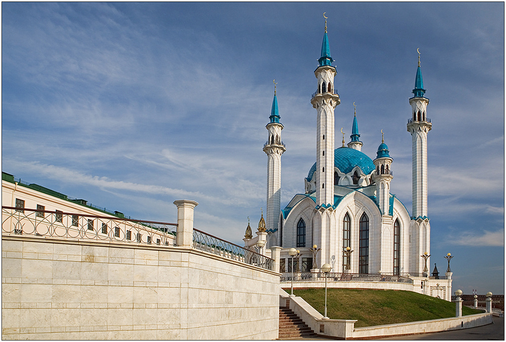 photo "Mosque Kul-Sharif" tags: architecture, travel, landscape, Europe