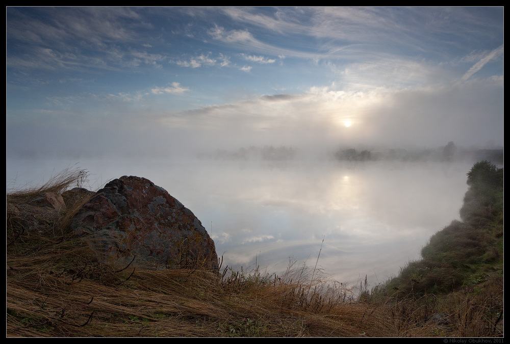 photo "Fall Fogs / 0211_0011" tags: landscape, autumn, fog, sun, sunrise